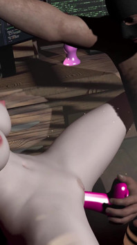 3D Cute Cosplay Model Naked Her Big Boobs Got Fucked by Her Fans
