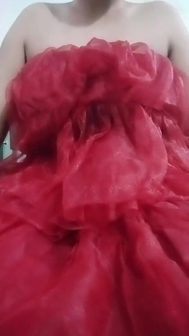 Gaurisissy: Indický gay crossdresser Gaurisissy Skutečný XXX Domácí sex v Red...