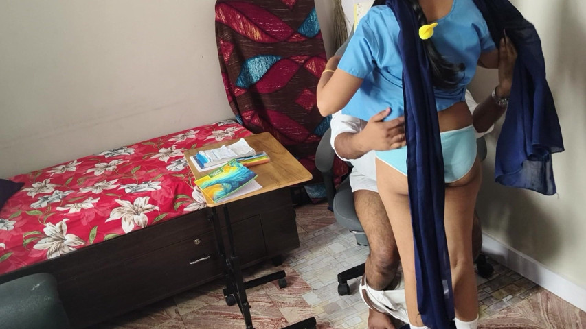 Tution Coach Fucking Student in Uniform (Parizadi)