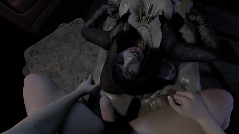Wraith ward: Seks kasar dengan Lady Cassandra - Kampung Jahat Penduduk