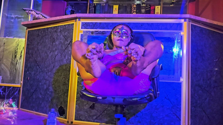 Sexxxy splash official: Club Girl Spreads Oiled Ass in Pink Lingerie - POV View