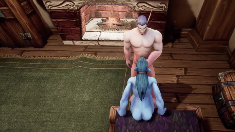 Wraith ward: Kurva a troll: warcraft porno parodie