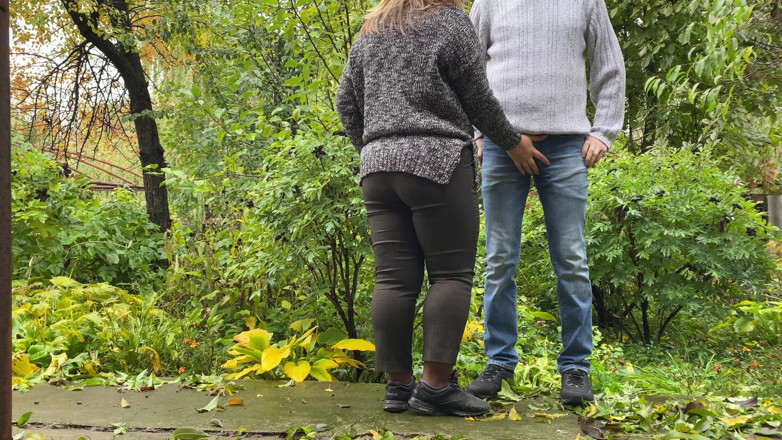 OurFetishLife: Hot stepmom did it to me again outside
