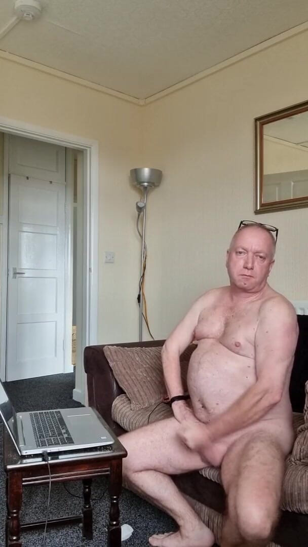Robert Ellis porn: Mužské masterbating, dokud se náklad vystříká