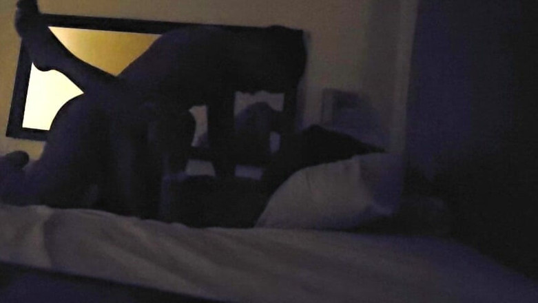 Afrocouple: Fucks Hard, Moans and Screams a Lot in Low Light