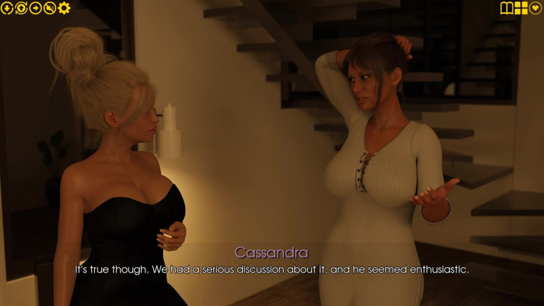 3D Cartoon Porn: My Pleasure 48 - Lori Strokes Julian’s Dick Until He Cums in...