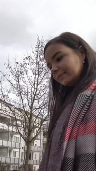 Německý skaut - Kráska Sofia Lee s velkými prsy Vyzvedněte na casting šukání