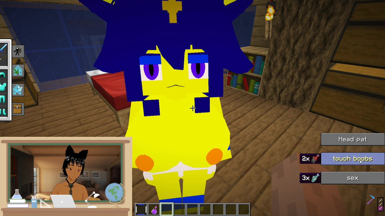 Manor Cookie: Jenny mod Minecraft Ankha ve o çok sevimli ve sikişmeye ve...