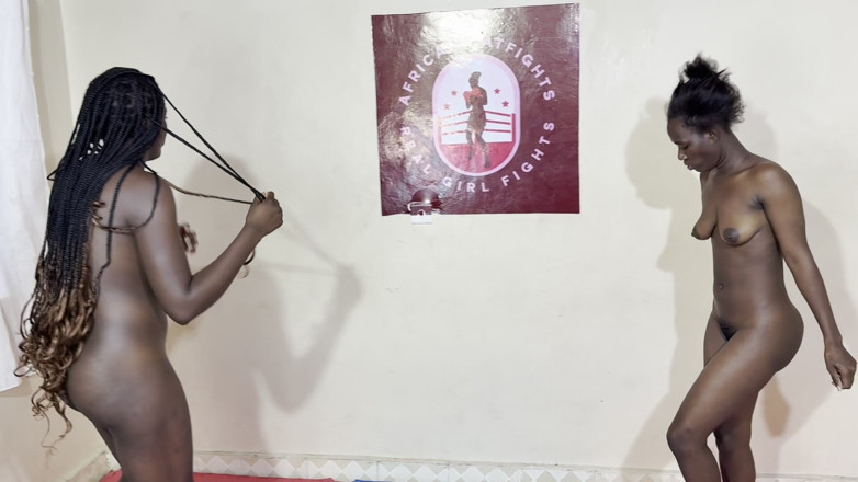 African Catfights: Ghetto Fights 63 Zippy Vs Liz Naked Barefist Mma Catfight