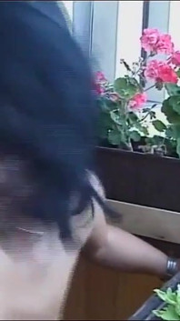 Sexy Brunette MILF Fucked Outdoors by Stranger with Big Cock