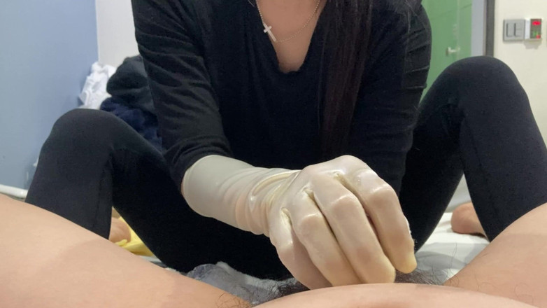 Glove Mistress: Так, ні Атласні рукавички королеви жорстокі головки дражнити і екстремальний оргазм контроль дрочки руками