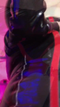 Sexy Big Ass MILF Dominatrix Eva Latex Mistress Wet Pussy Lick Slave in Mask Art Fetish BDSM