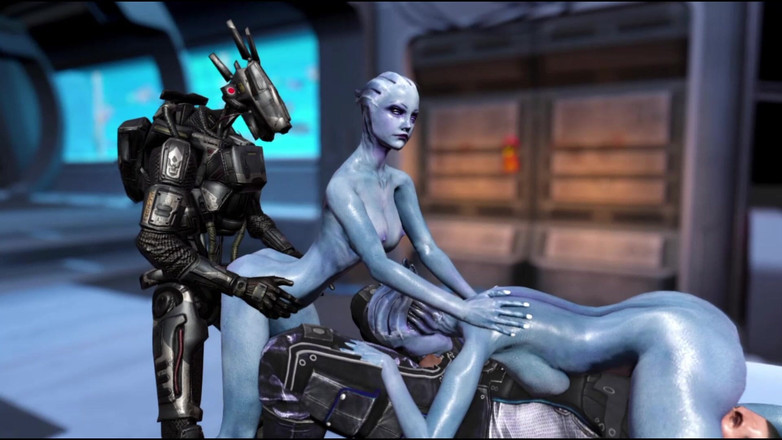 denisporco animation: Asari tvillingar främmande sex