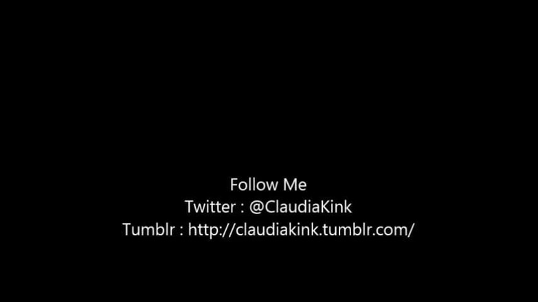 Claudia Kink: Spitting on my big tits and titty fucking
