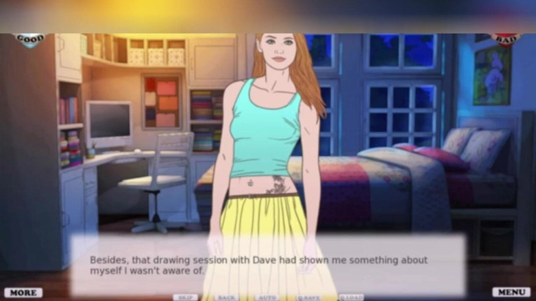 3DXXXTEEN2 Cartoon: Between an artist and an alpha. 3D porn - Cartoon sex
