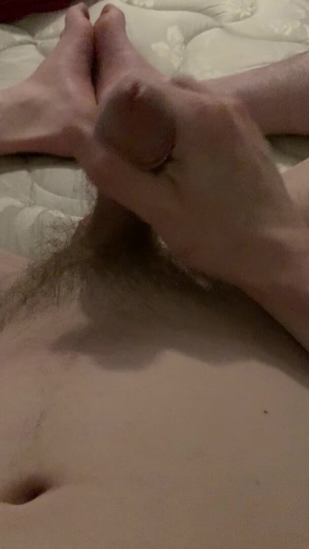 Denzel James: German Boy Denzel James Masturbates in His Bed Close-up