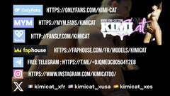 KIMICAT: Lo conocí afuera, lo llevó a casa - ¡una sesión intensa que...