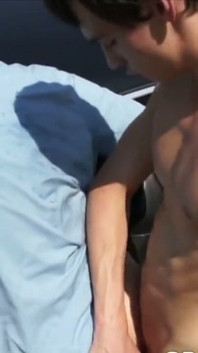 Mature Bouy Fucked by Twink in the Car