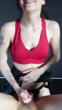 Nerdy Girl Ustalanie jej osobistego trenera