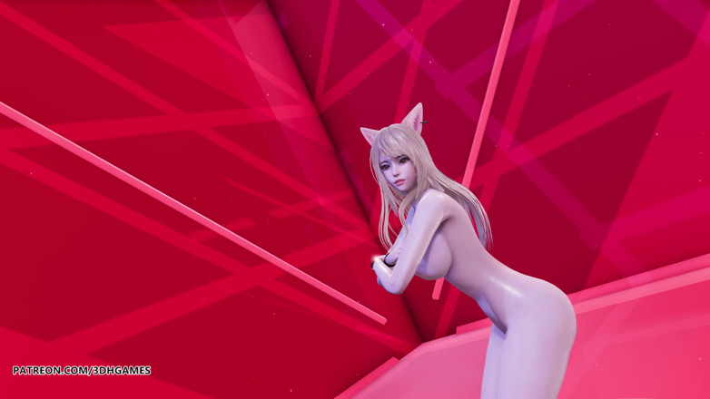 3D-Hentai Games: [MMD] Sistar - Alone Ahri sexy striptease league of legends KDA