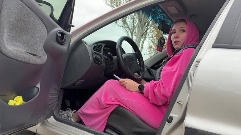 Hottie goddess: Motor bettelnde pedalpumpe pOV