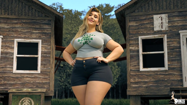 Dukes Hardcore Honeys: Горячий советник лагеря трахает бандита в центре города