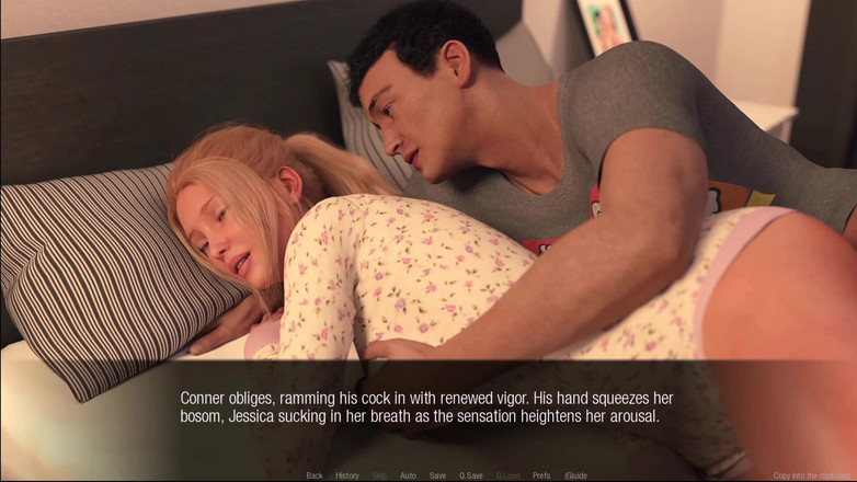 Kitty Gamer: Jessica O'neil 2 Jessica Heather ve Christian'ı sikişiyor ve çok azdı