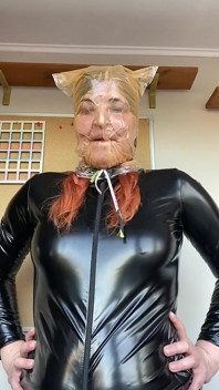 Barevné plastové tašky s dechem v latexu - 2