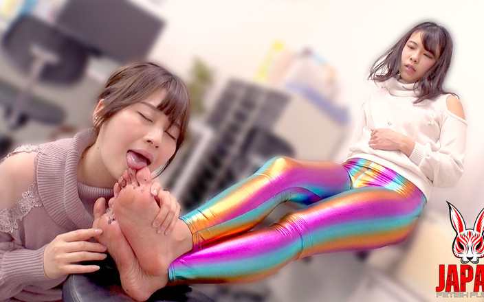 Japan Fetish Fusion: Vuile voeten, zwarte tenen met vuile korst: Maina Yuuri aanbidt...