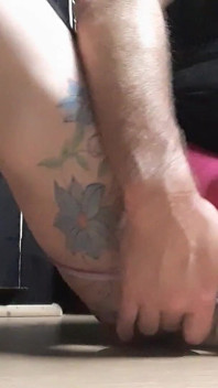 Close-up Buttplug Play
