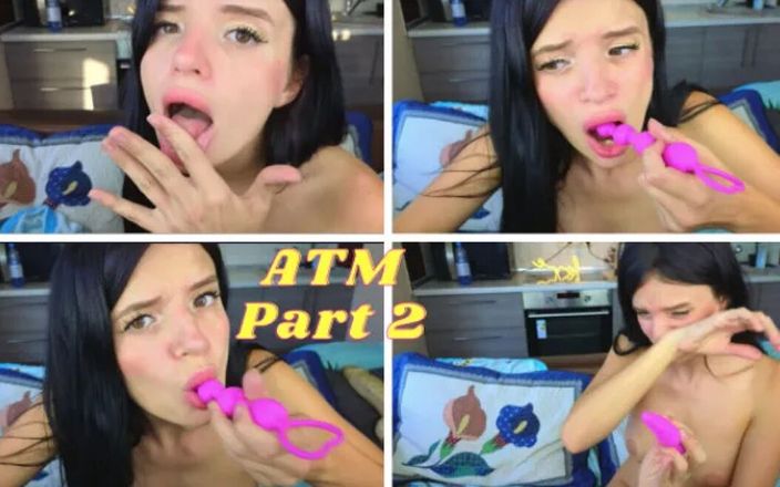 Margo &amp; Alisa: Dirty ATM s análními korálky Alice v ústech omg) část 2