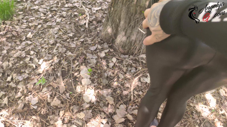 AnGelya G: สาวน่ารักดูดควยแล้วเย็ดโหด outdoor