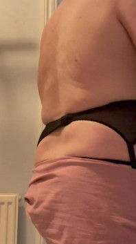 Sexy Stockings with Thong on