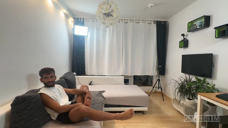 GAYheim: German Turkish Twink Fucks Indian