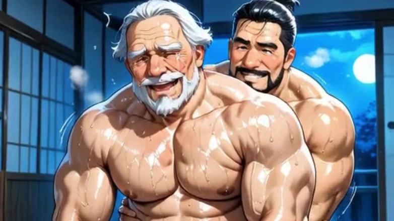 Real narrated fantasy Hentai: Sekelompok pria dewasa terlibat dalam pesta seks gila dengan air...