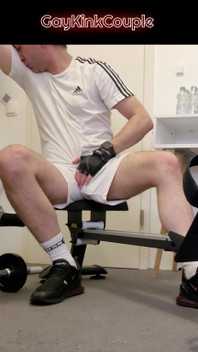Sport Sweat Makes Me Cum in My Socks