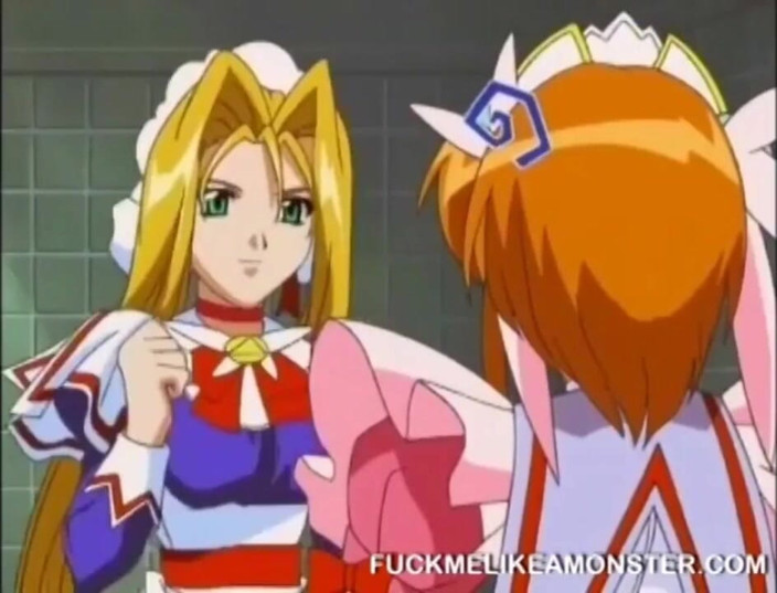 Fuck Me Like a Monster: Monster girl with her new cursed cock fucks petite teen