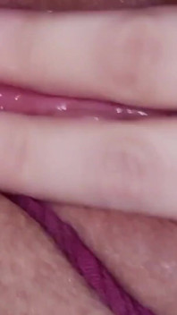 Close-up Pussy Fucking with Dildo and Vibrator Play