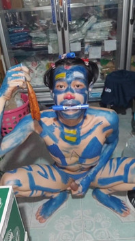 Pollo azul