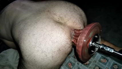 Fuck machine massaker: Nové dildo Mandrake Xl anální šukací stroj