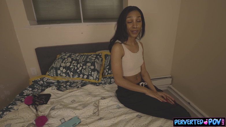Perverted POV: Sexy cheater gets fucked while waiting for her man