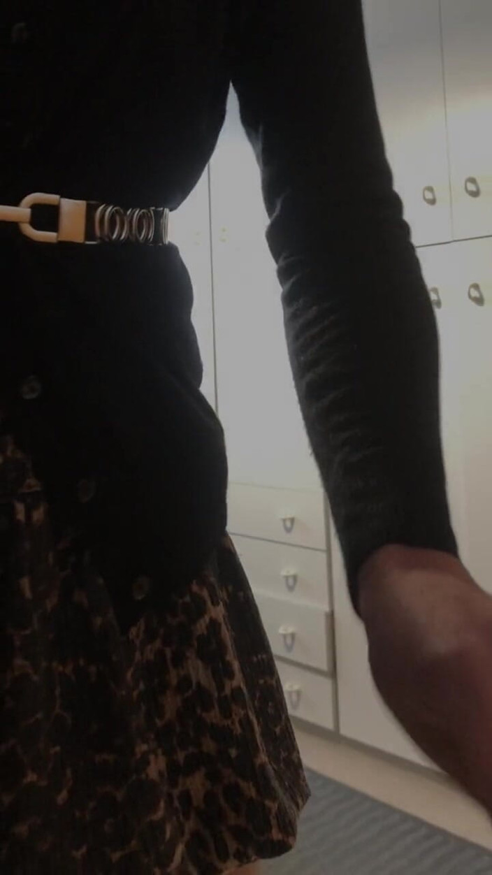 Andreina Naty: Очень Высокие Чулки И Туфли На Танкетке