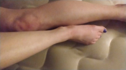 Missy Megz: Sensual sexy legs playing