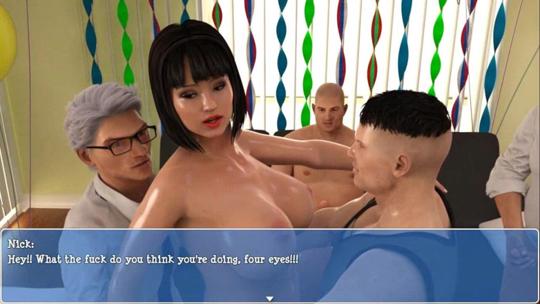 Dirty GamesXxX: Lily of the valley: 돌림빵에서 마누라를 지켜보는 남편
