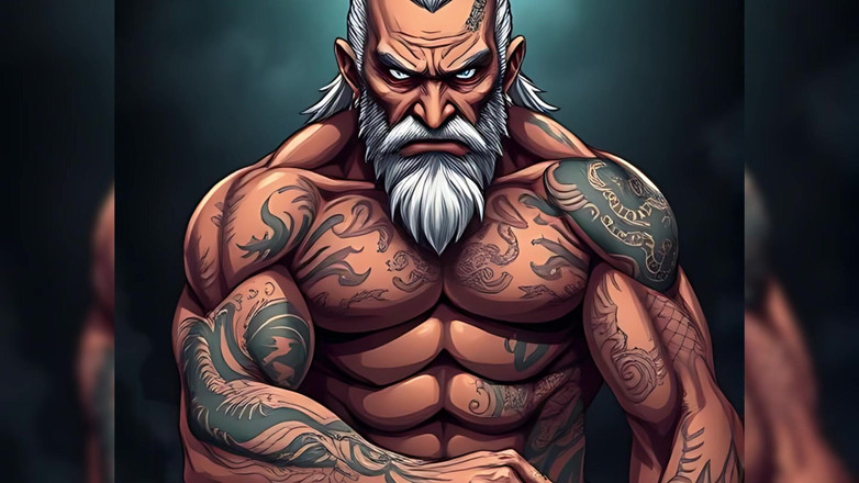 Erotic Man: Ai Muscle和 Fantasy Tatoo Men