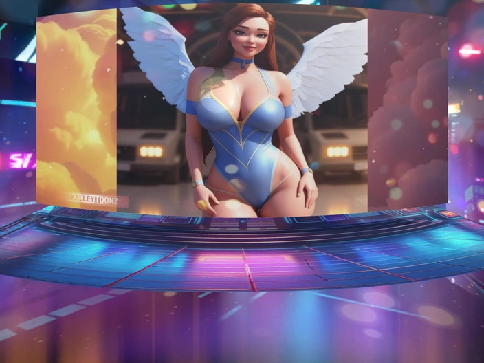VR-Backalleytoonz: Angelic 두꺼운 거유 버블버트 바디 재장전