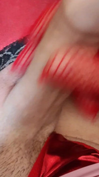 POV Big Shemale Cock
