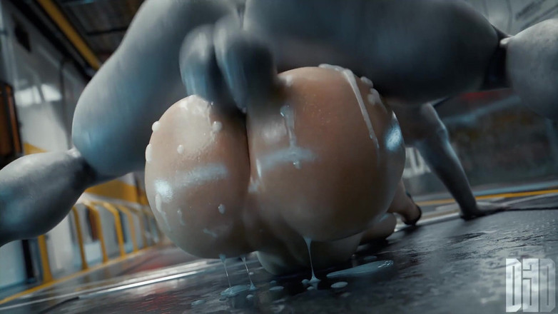 MR.Lust: Serge3dx intense ruige seks: hete slet wordt geneukt, diep in...