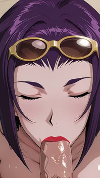 Faye Valentine Sunbathing Turns Into Beach Sex. Faye Valentine Hentai Cosplay
