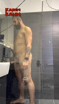 One Cumshot in the Shower and a Second One on My Boxers for a Fan